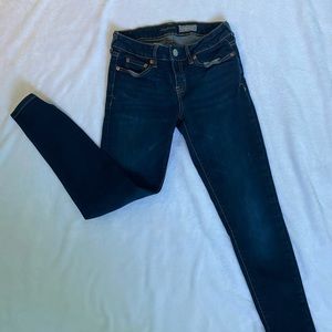 Aeropostale size 2SHORT Jeggings skinny! dark wash